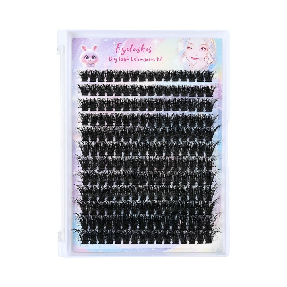 Eyelash Extension Wispy - Natural Look False Eyelashes Bond and