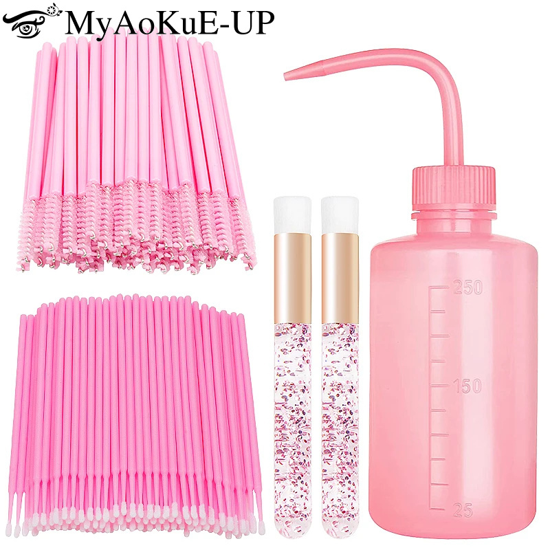 Eyelash Extension Wash Kit - 153pcs/Set Eyelash Extension Supplies Kit Eyelashes
