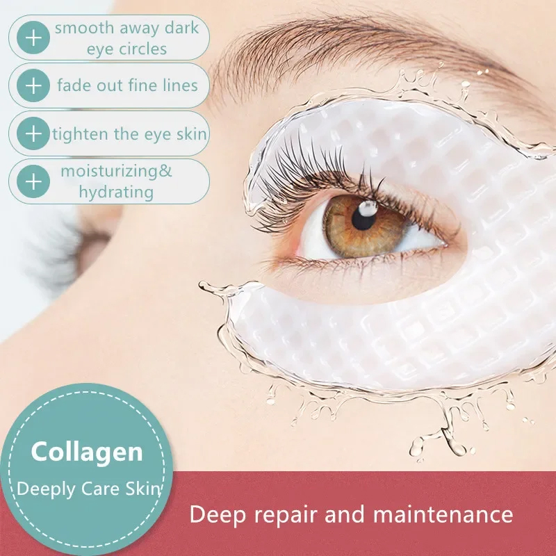 Eye Pad Collagen - Wrinkle Remove Eyes Patches Firming Lifting
