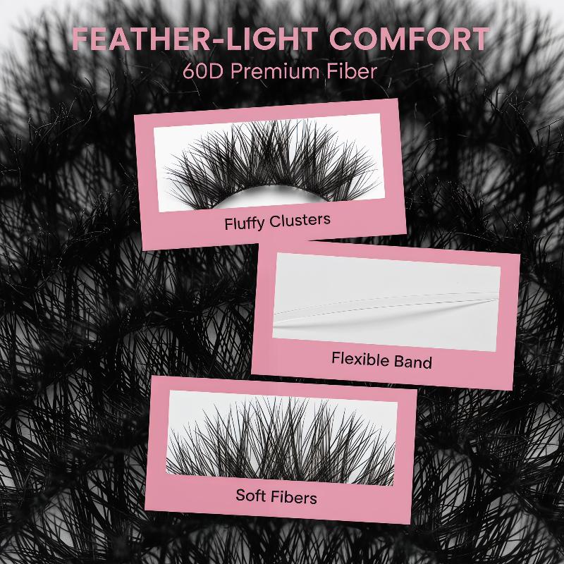 1 Set DIY Individual Eyelashes - Eyelash Extension Wispy review and price