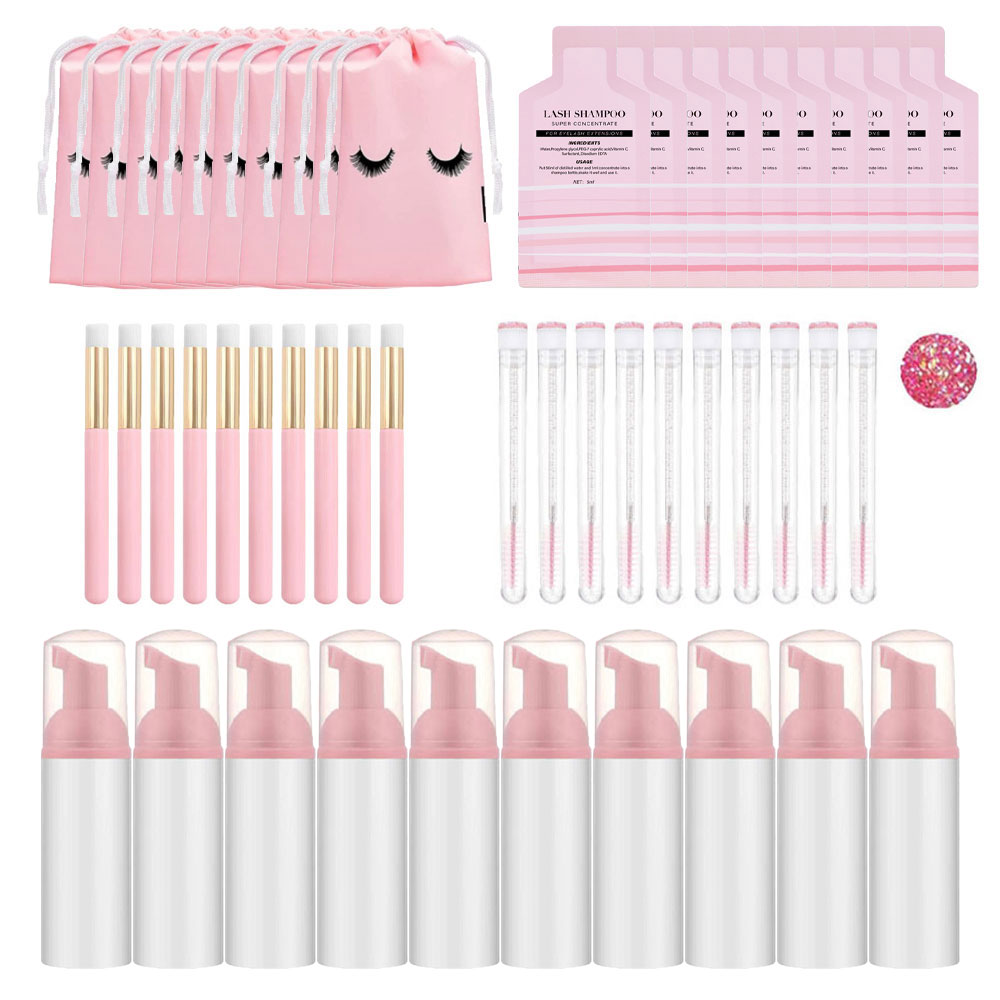 Eyelash Extension Shampoo foam - Eyelash Extension Wash Kit review and price