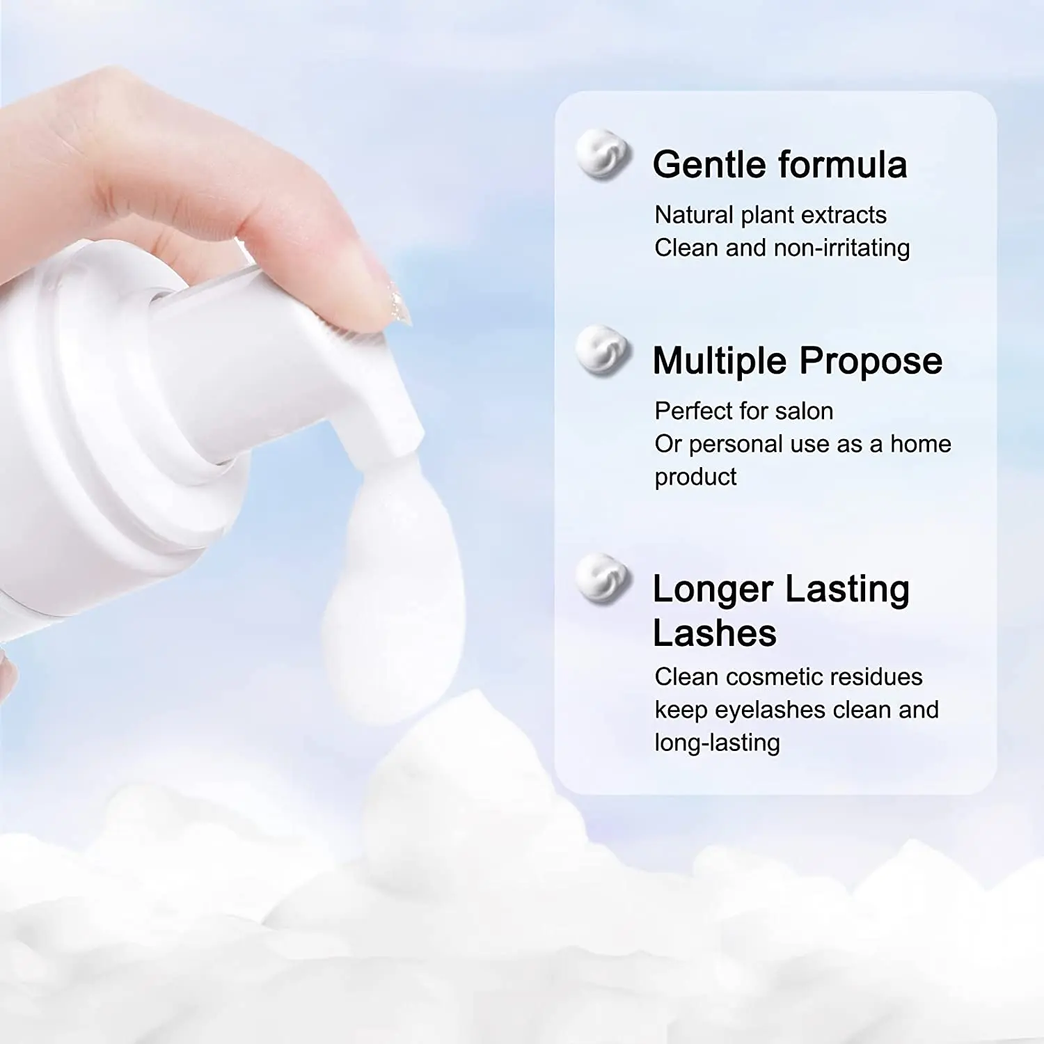 50ml Lanthome Eyelash Extensio - Eyelash Extension Wash Kit review and price