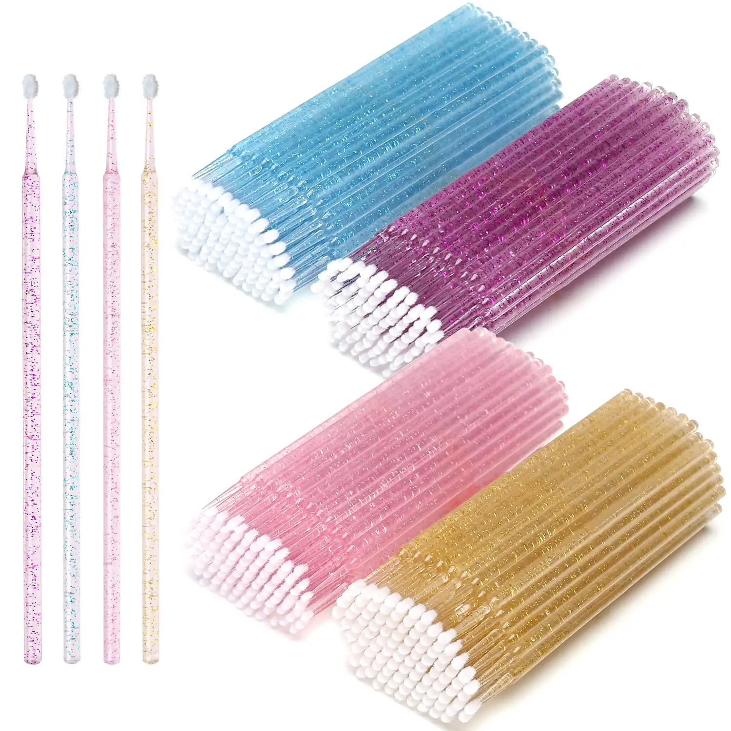 100PCS/Lot Disposable Eyelash  - Micro Brush Applicator review and price
