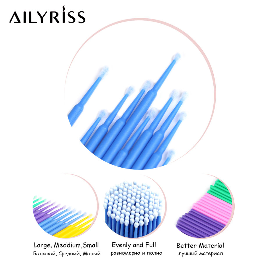 500pcs/lot Disposable Applicat - Micro Brush Applicator review and price