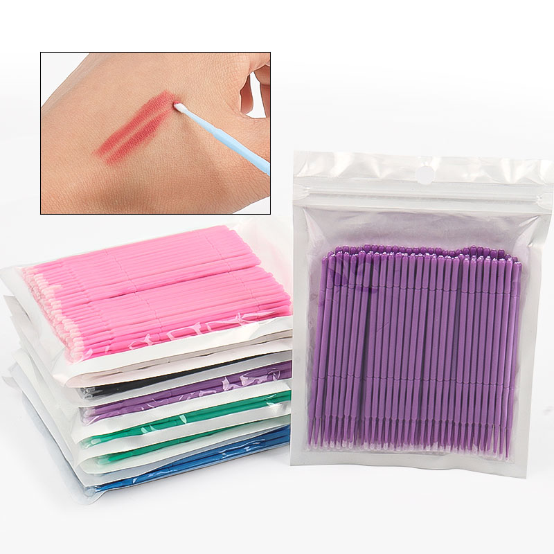 100PCS/Bag Bamboo Eyelash Exte - Micro Brush Applicator review and price