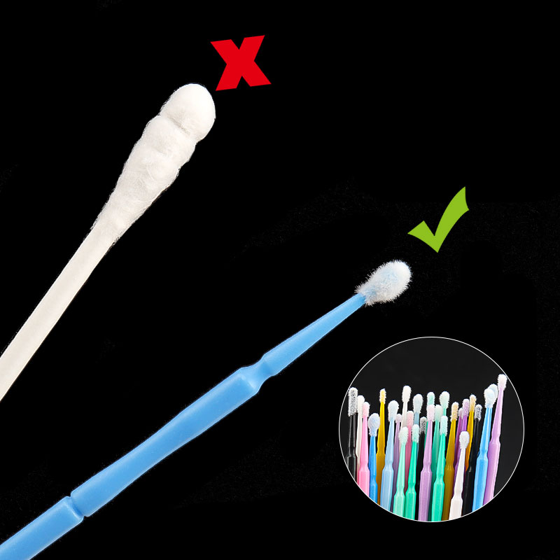 100PCS/Bag Bamboo Eyelash Exte - Micro Brush Applicator review and price