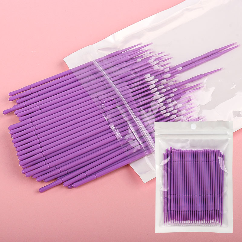 100PCS/Bag Bamboo Eyelash Exte - Micro Brush Applicator review and price
