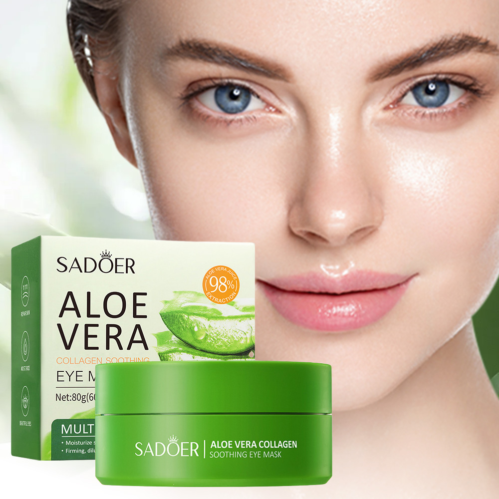 SADOER Aloe Vera Collagen Soot - Eye Pad Collagen review and price