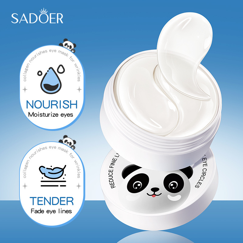 60pcs SADOER Crystal Collagen  - Eye Pad Collagen review and price