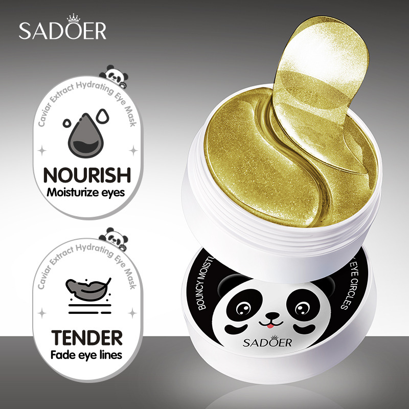 60pcs SADOER Crystal Collagen  - Eye Pad Collagen review and price