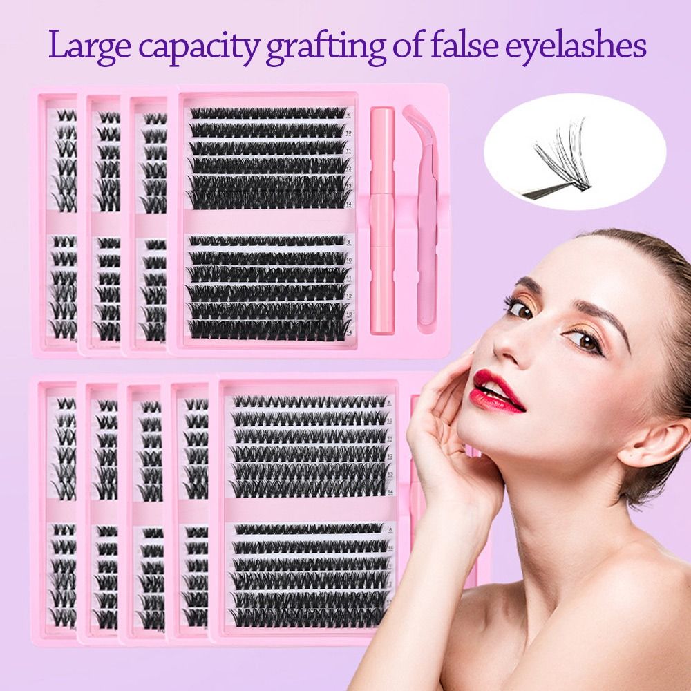 12 Rows Natural Look False Eye - Eyelash Extension Wispy review and price