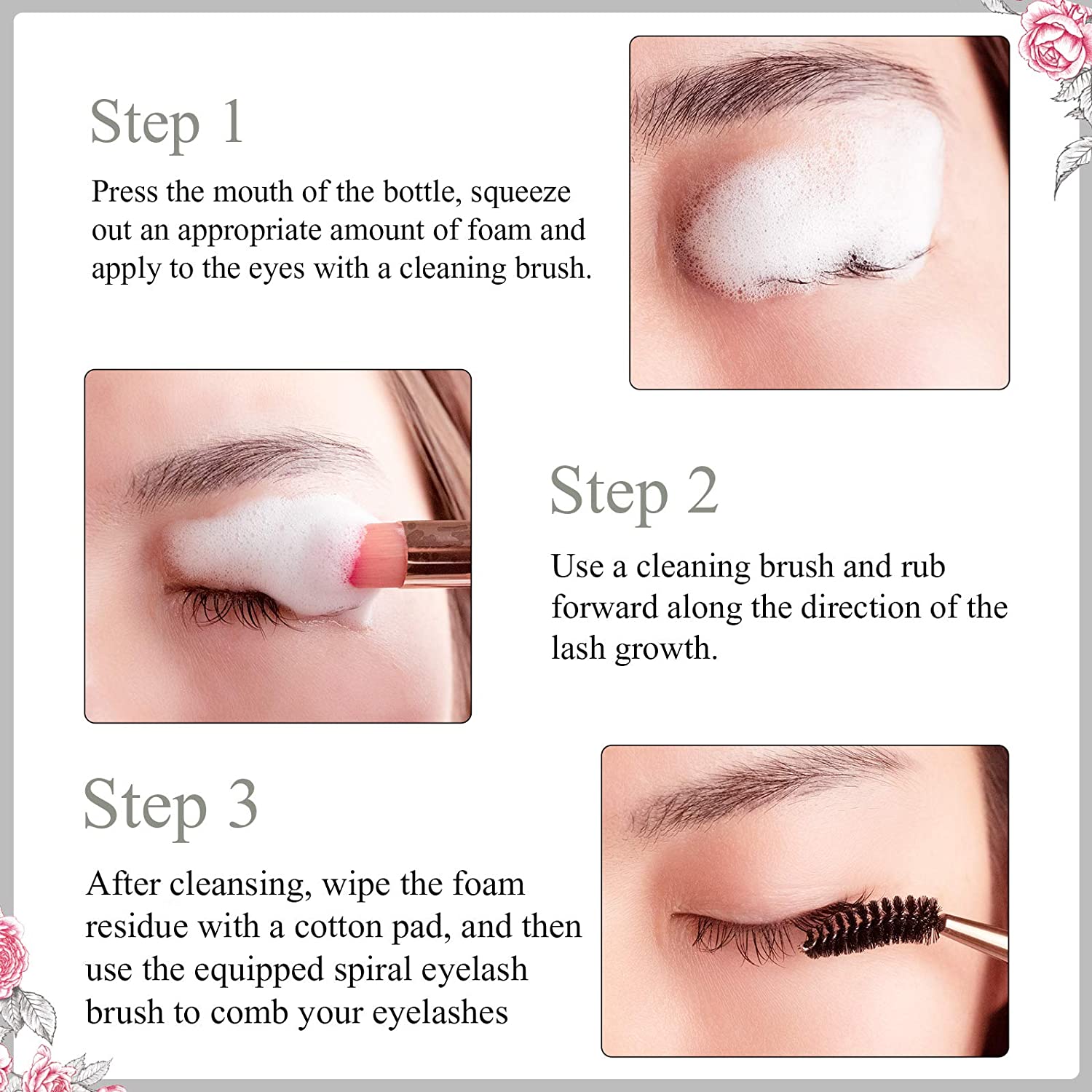 50ML Eyelash Extension Cleanse - Eyelash Extension Wash Kit review and price