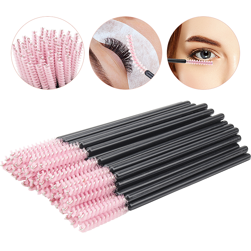 50pcs Disposable Eyelash Brush - Micro Brush Applicator review and price