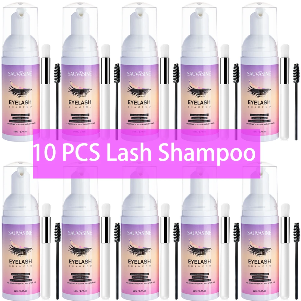 5/10PCS 50ML Eyelash Extension - Eyelash Extension Wash Kit review and price