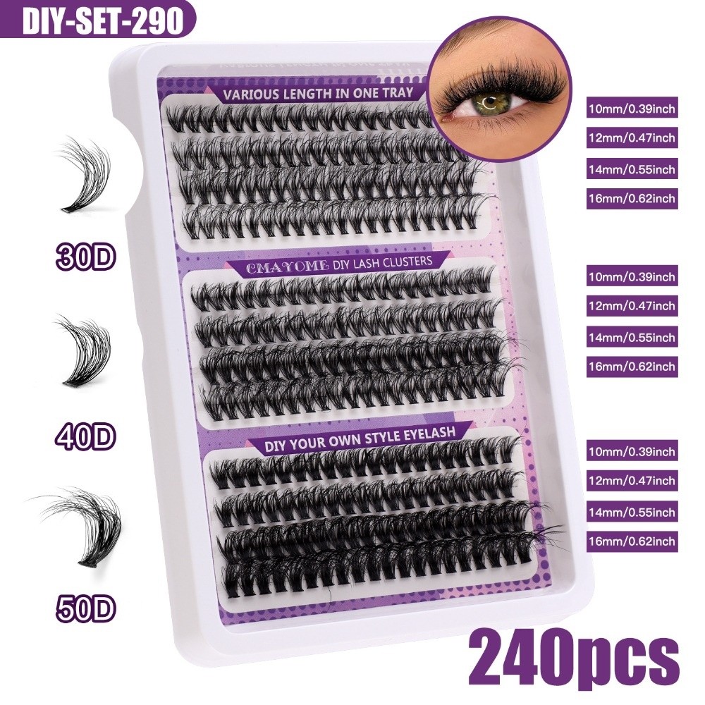 Natural Look False Eyelashes W - Eyelash Extension Wispy review and price