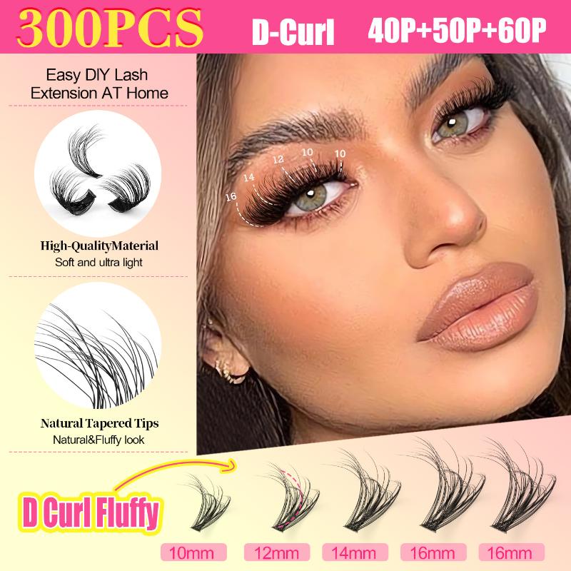 Cluster Lashes Kit Individual  - Eyelash Extension Wispy review and price