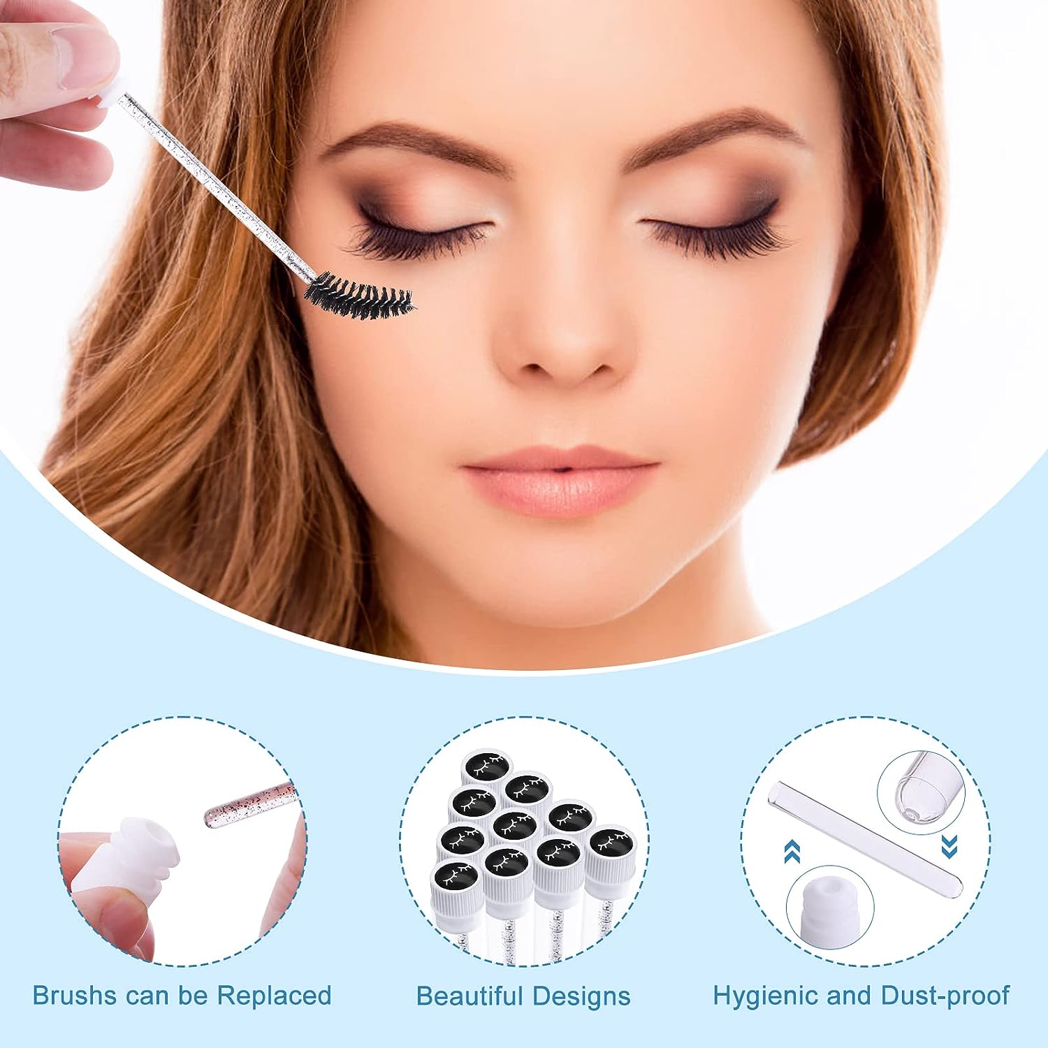 Eyelash Cleaning Set Lash Sham - Eyelash Extension Wash Kit review and price