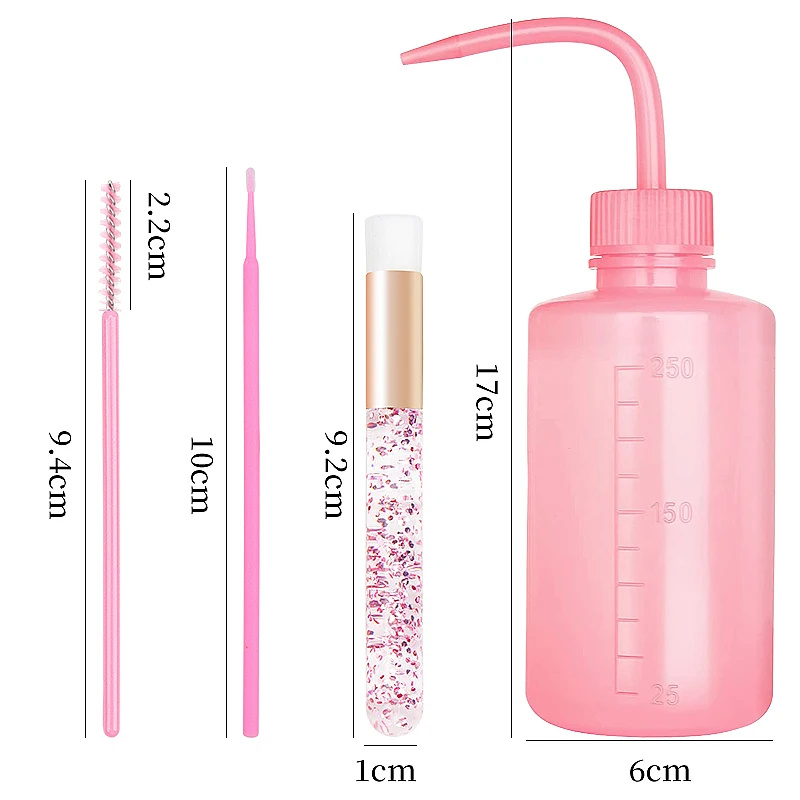 153pcs/Set Eyelash Extension S - Eyelash Extension Wash Kit review and price