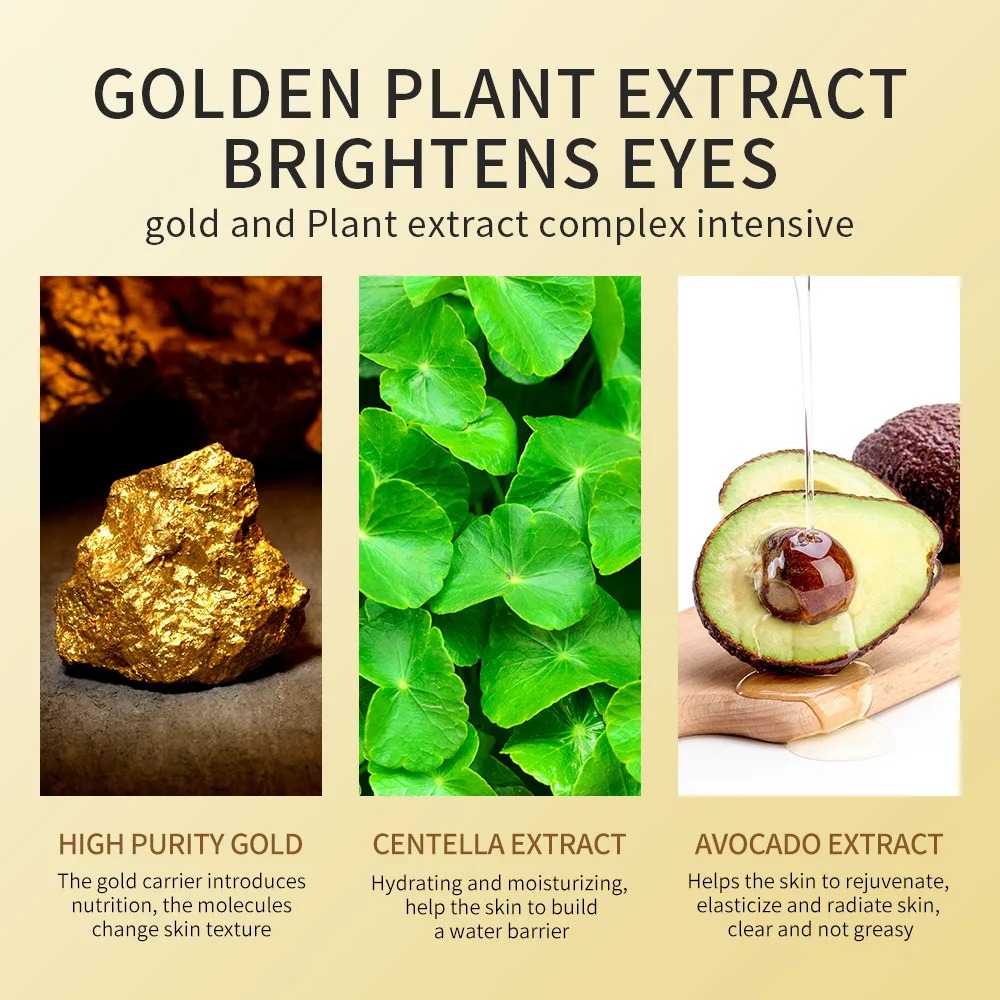 120pcs Avocado Golden Collagen - Eye Pad Collagen review and price