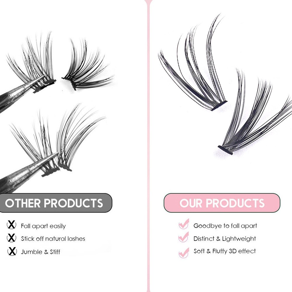 8-16mm Length False Eyelashes  - Eyelash Extension Wispy review and price