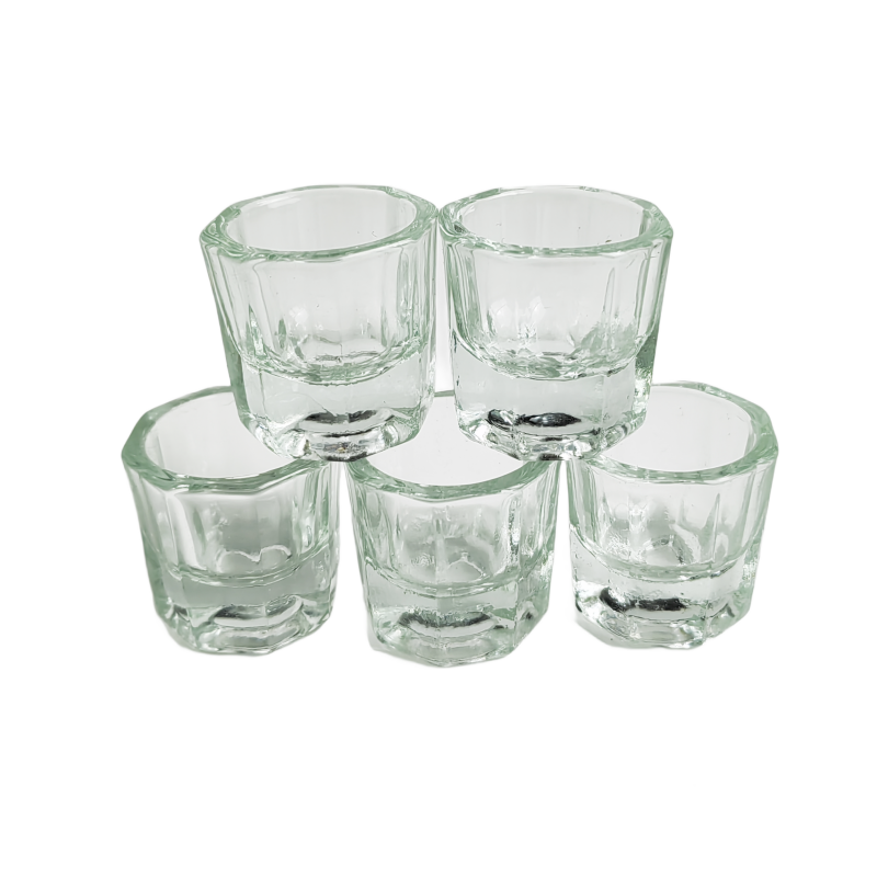 5pcs Glass Dappen Dish For Nai - Eyelash Extension Or Lash Lift review and price