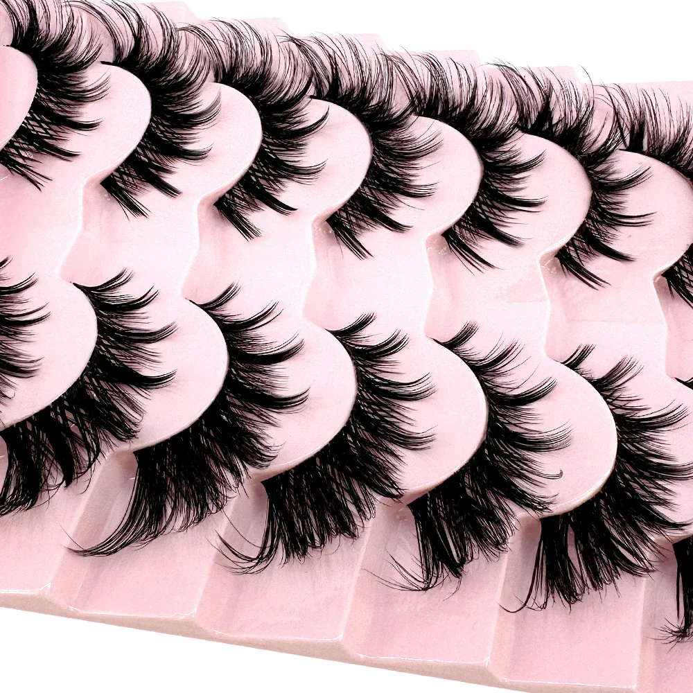 HBZGTLADMink Lashes Wispy Cat  - Eyelash Extension Volume Cat Eye review and price
