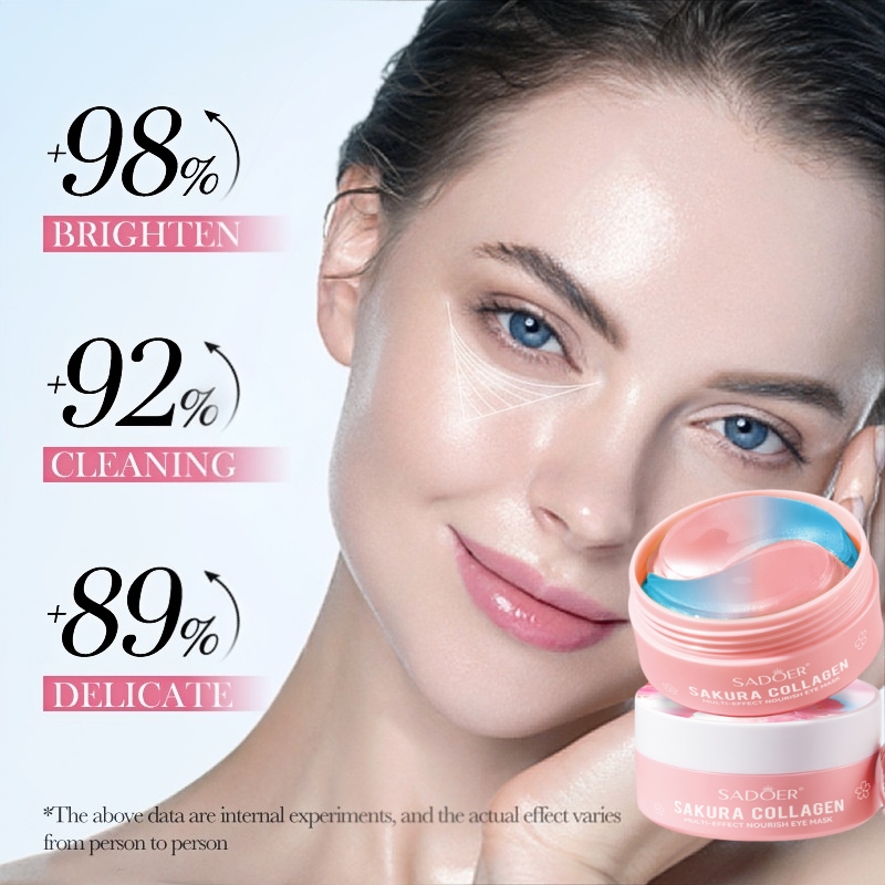 60Pcs Sakura Collagen Multi-Ef - Eye Pad Collagen review and price