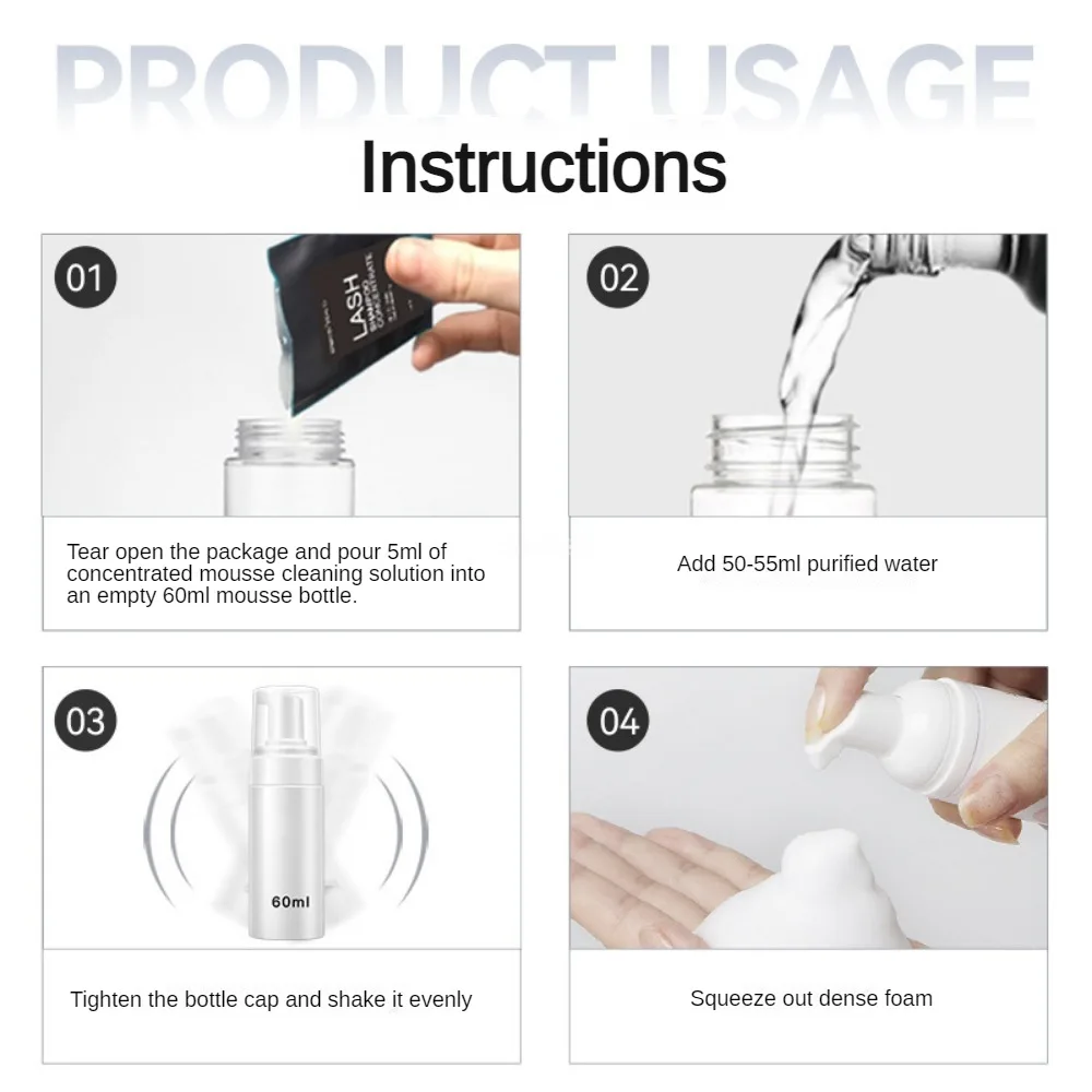50/25Pcs Eyelash Extension Rem - Eyelash Extension Wash Kit review and price