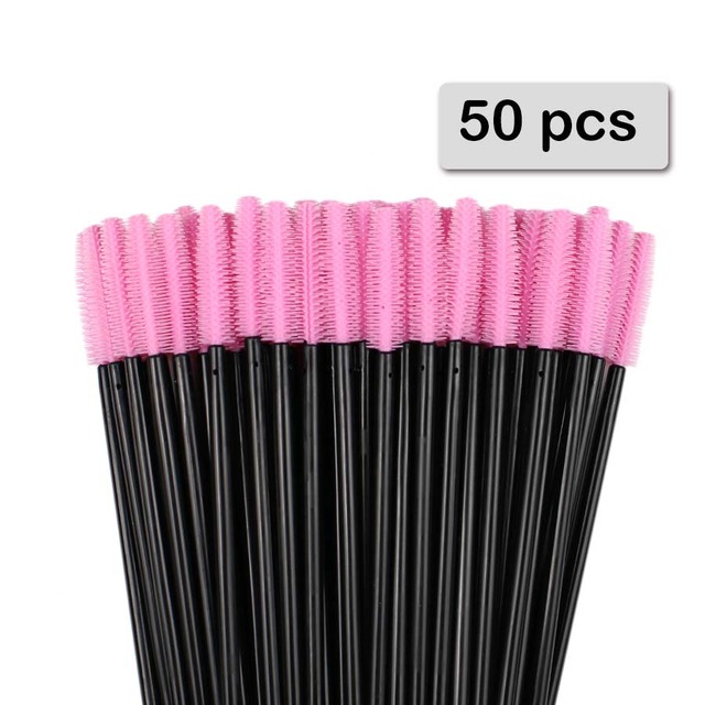 50pcs Silicone Mascara Wands A - Micro Brush Applicator review and price